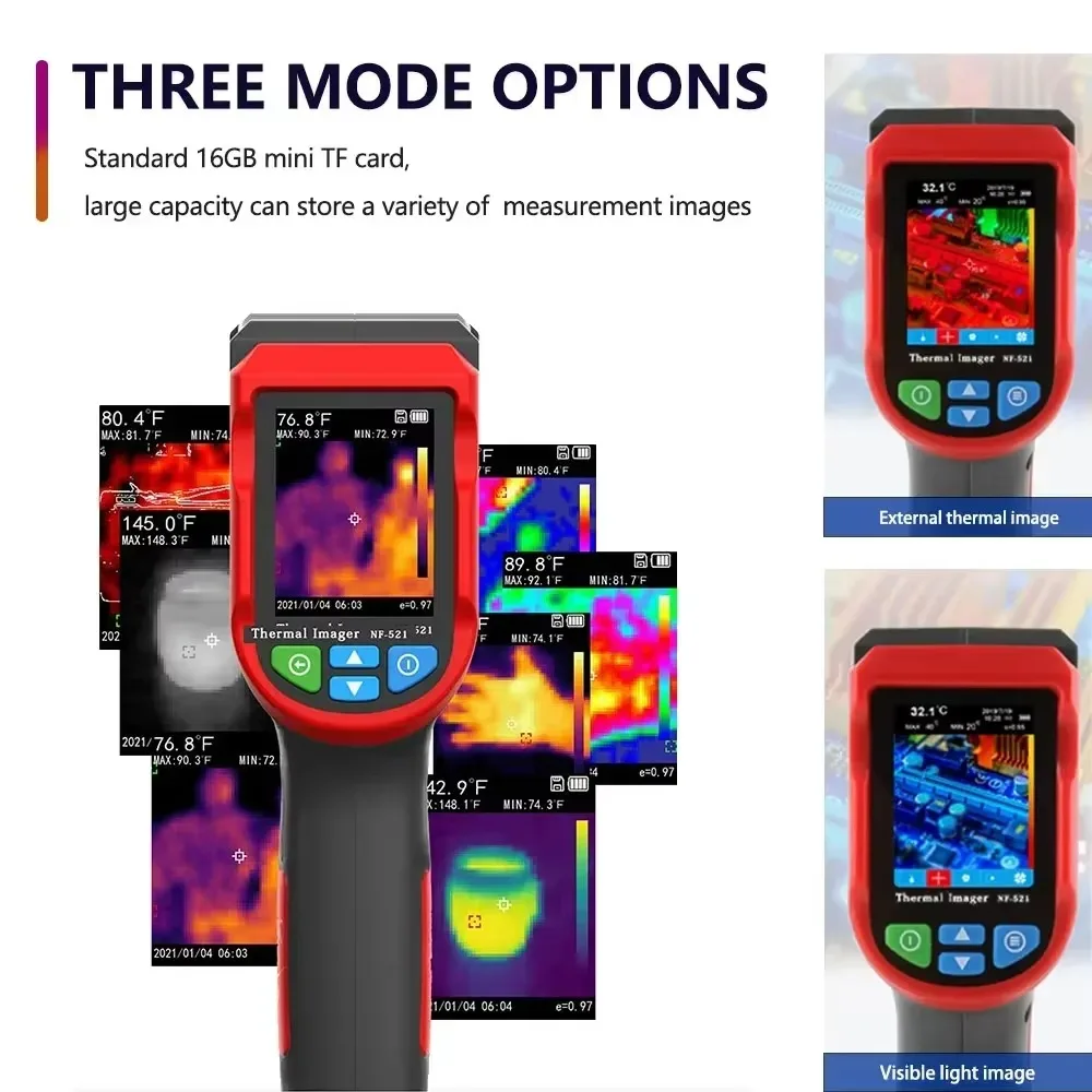 مستشعر التصوير الحراري بالأشعة - مراجعة Nf 521 Thermal Imaging Camera وسعره