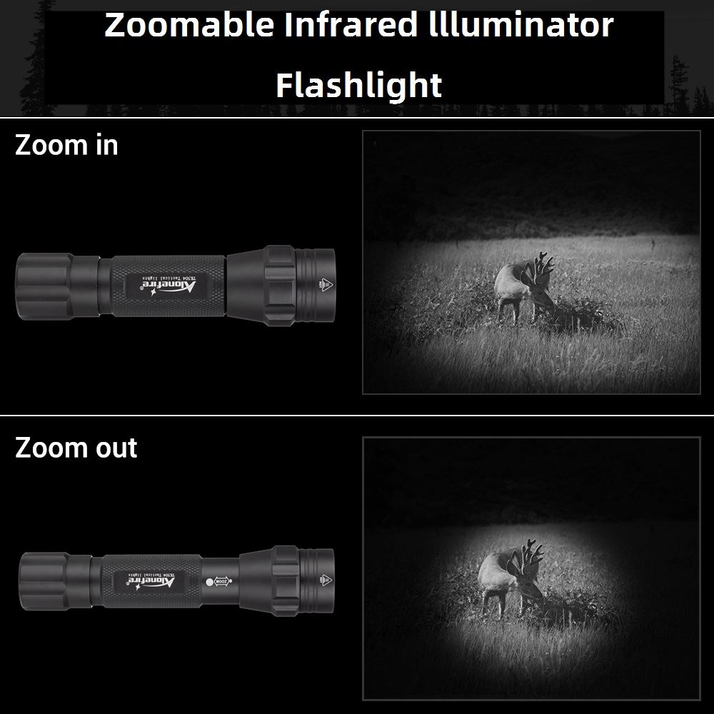 IR850nm&940nm أحدث مصباح LED ب - مراجعة Hunting Thermal Imaging Scope وسعره
