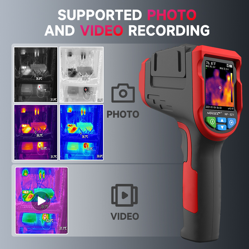 كاميرا تصوير حراري محمولة صناع - مراجعة Nf 521 Thermal Imaging Camera وسعره