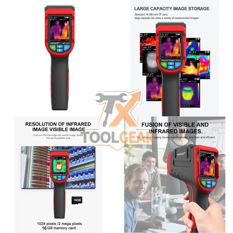 كاميرات مراقبة حرارية شبكية NO - مراجعة Nf 521 Thermal Imaging Camera وسعره