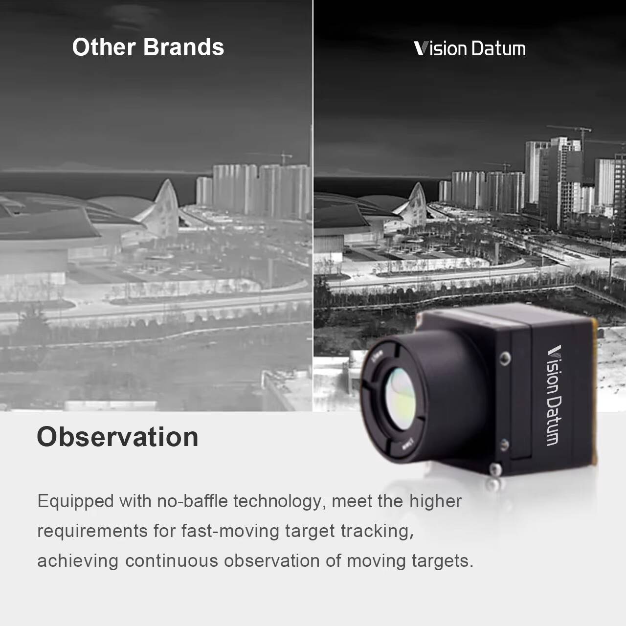 1280X1024 LWIR 12Um غير مبرد E - مراجعة Thermal Imager Drone Gimbal وسعره